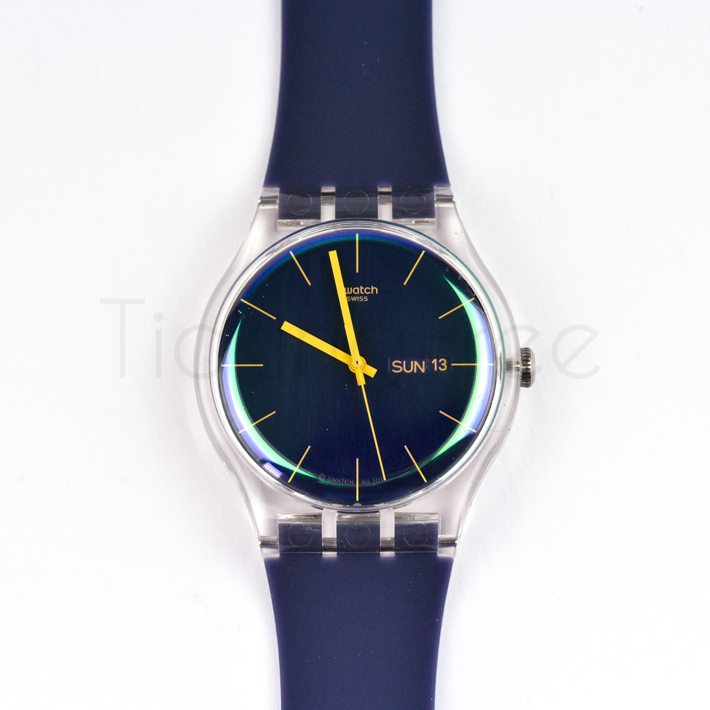 TICKINGFREE :: CATEGORIA :: STANDARDS / NEW GENT PRODOTTO :: Swatch New  Gent 2019 - SUOK712 - Polapurple - Nuovo