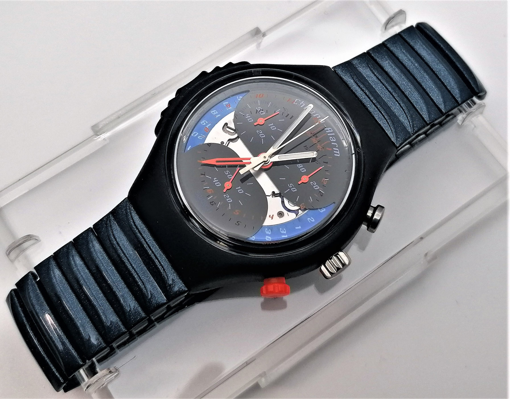 swatch chrono alarm