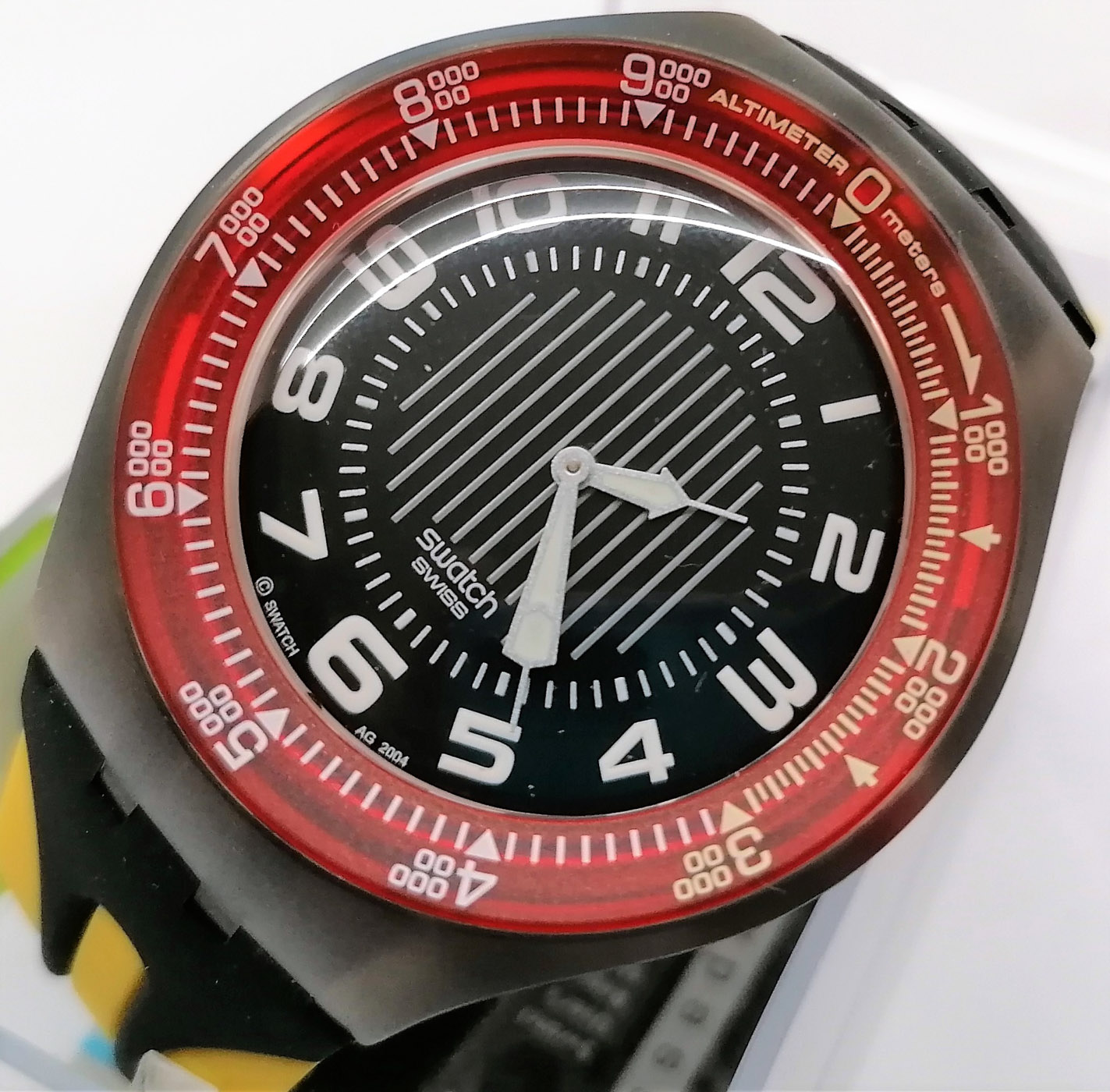 TICKINGFREE :: CATEGORIA :: SCUBA PRODOTTO :: Swatch Fun Boarder 2005 -  SULM100 - Height Alert - Nuovo -