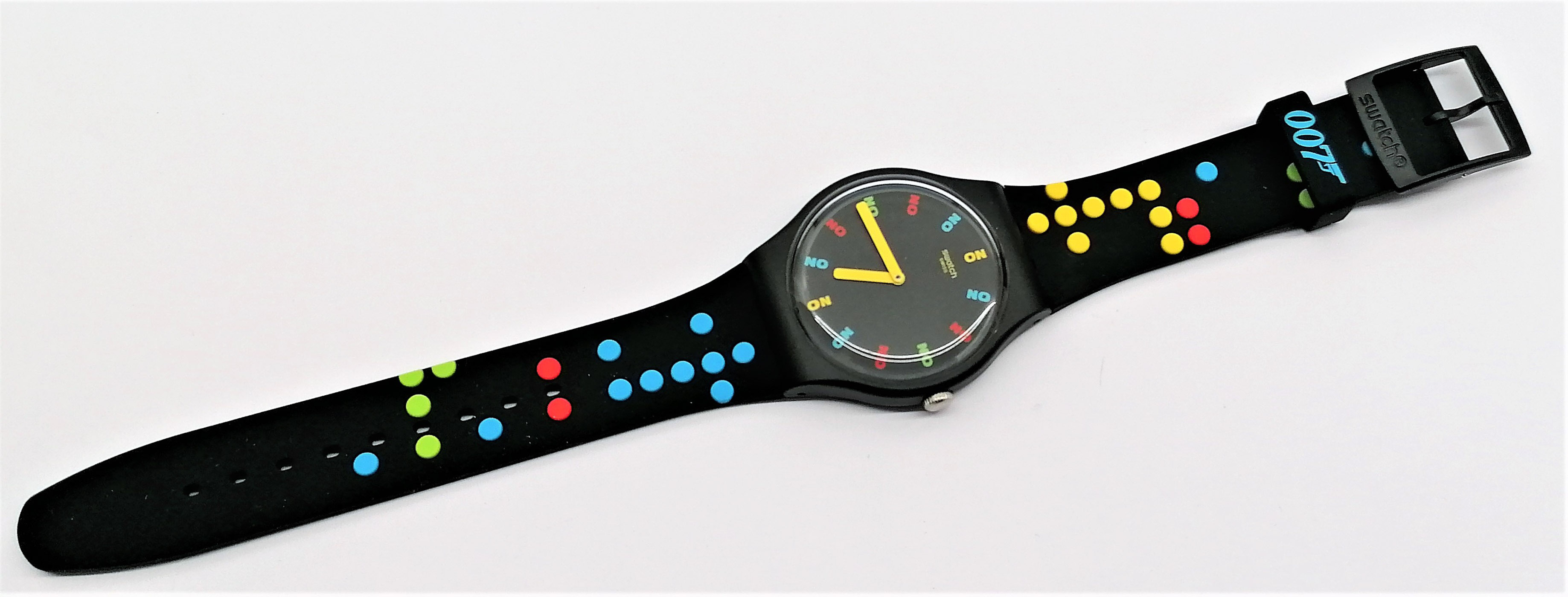 TICKINGFREE :: CATEGORIA :: SPECIAL / ARTIST PRODOTTO :: Swatch Special  James Bond 2020 - SUOZ302 - Dr. NO - NUOVO -