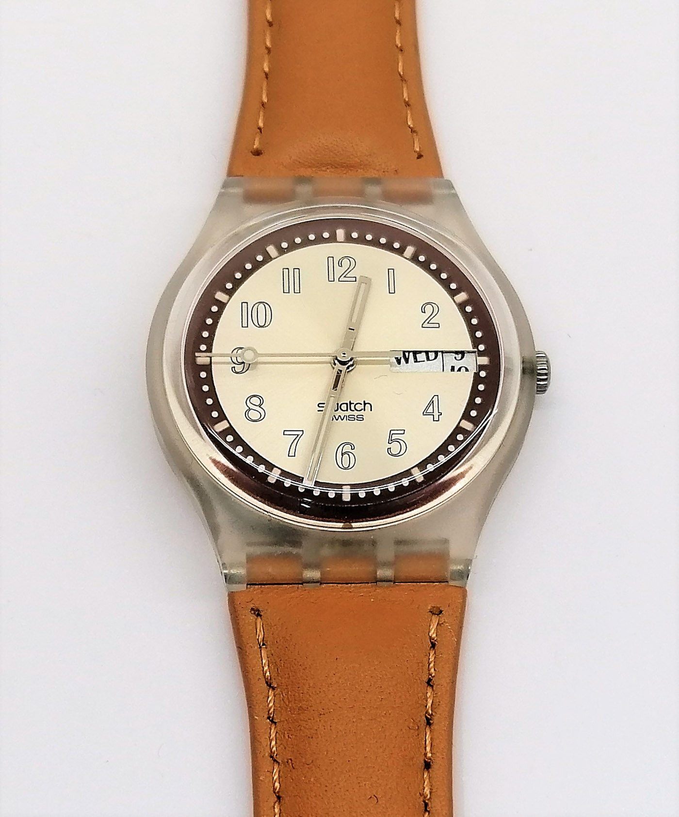 TICKINGFREE :: CATEGORIA :: STANDARDS / NEW GENT PRODOTTO :: Swatch  Standards 2003 - GE700 - Croissant Chaud - Nuovo -