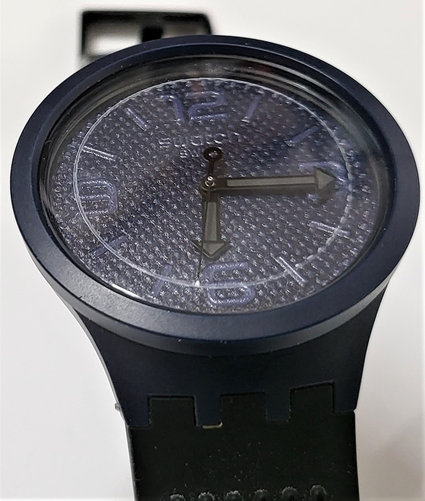 TICKINGFREE :: CATEGORIA :: USATI RICONDIZIONATI PRODOTTO :: Swatch Big  Bold 2019 - SO27N100 - Bbnavy - Leggermente usato -