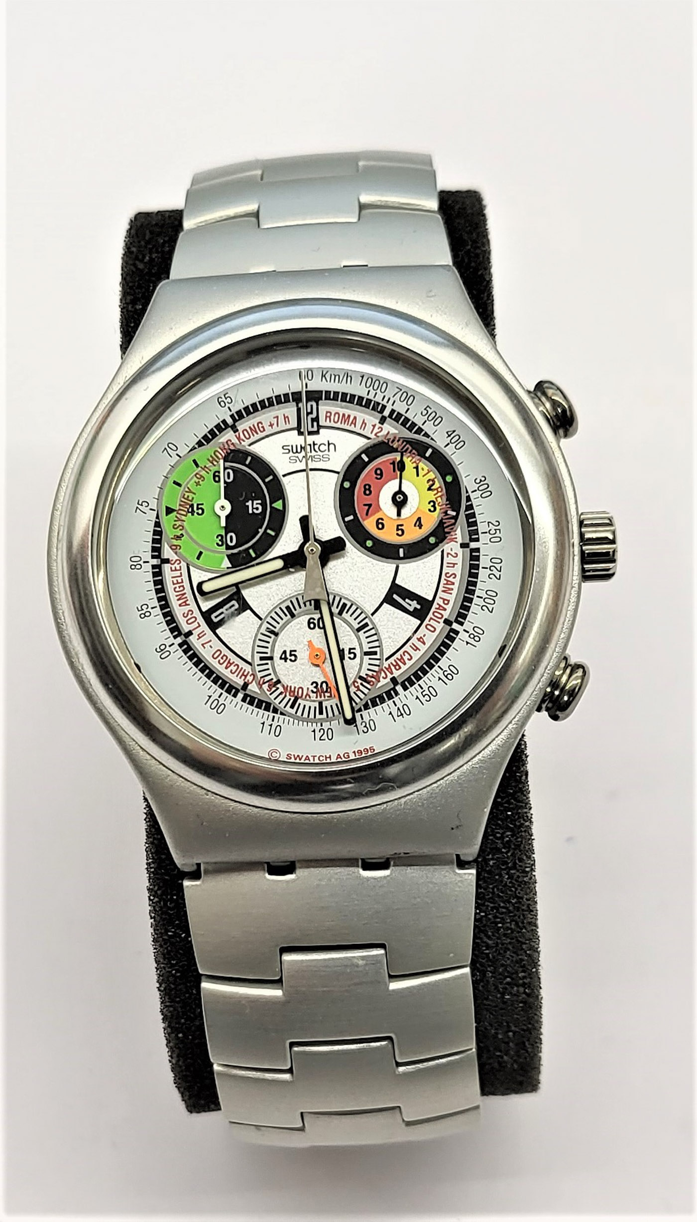 swatch irony chrono cinturino