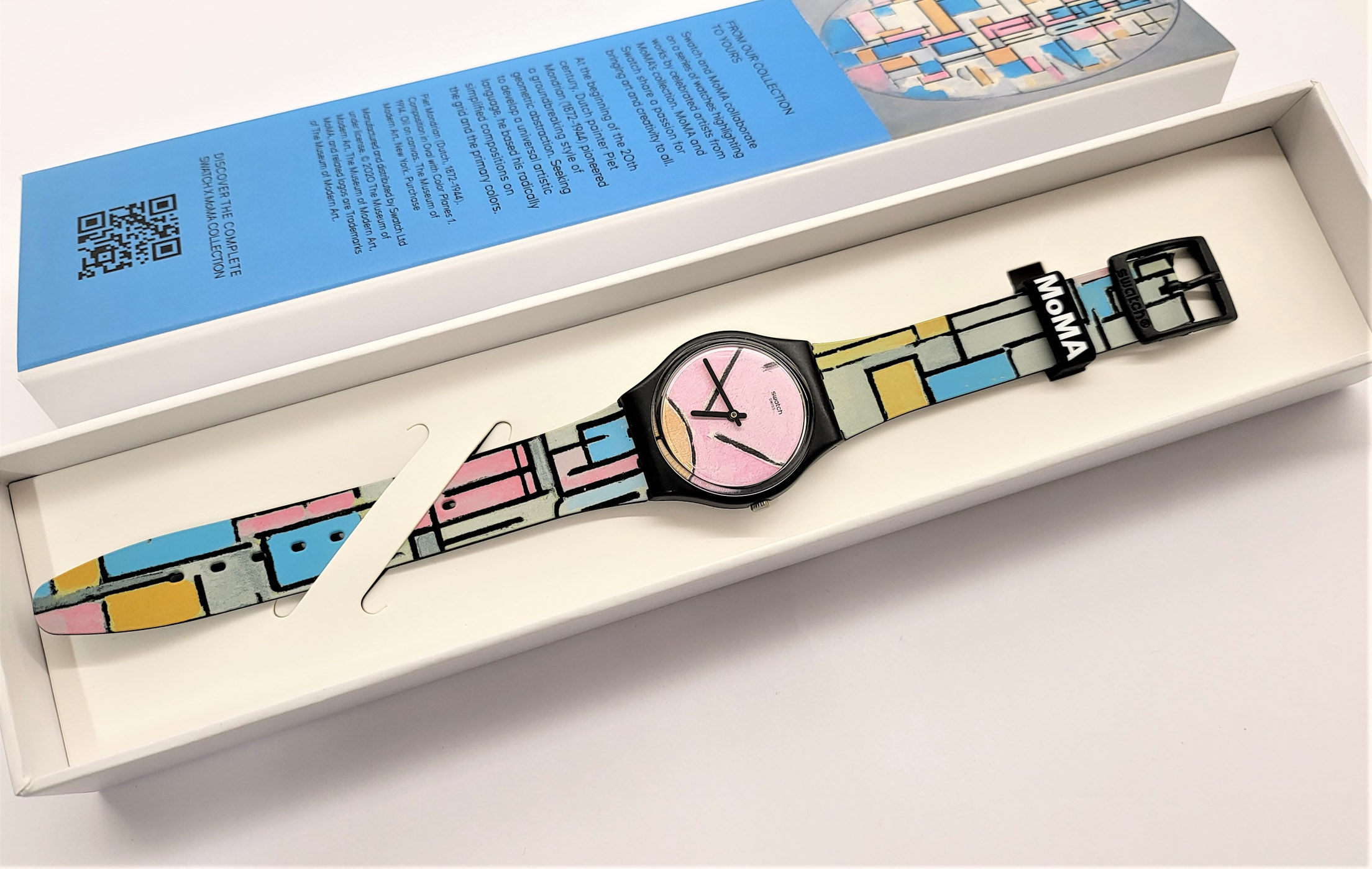 swatch gz350 MOMA モンドリアン（スウォッチとニューヨーク近代